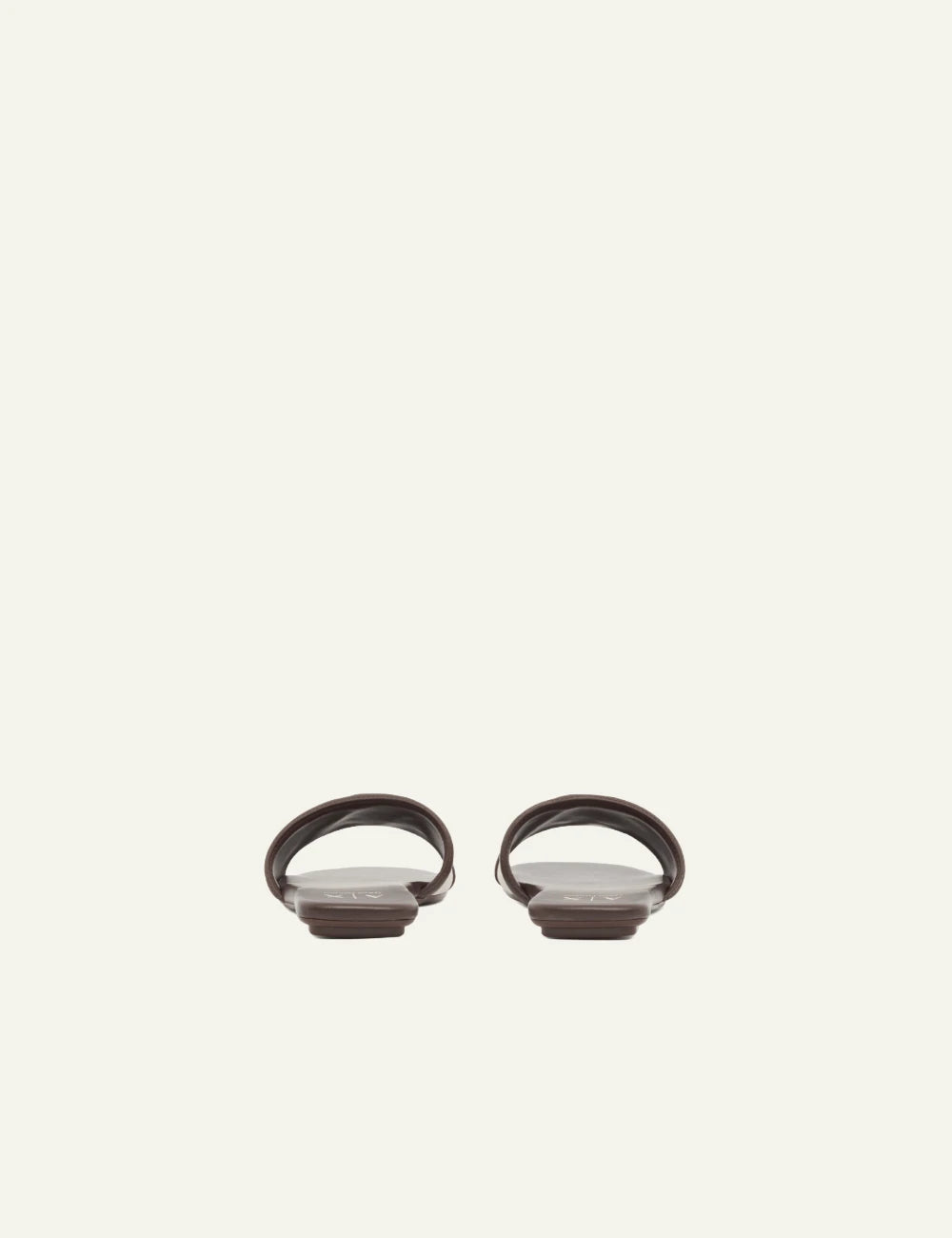 armani exchange kafe canvas slide sandals geometric strap back pair view