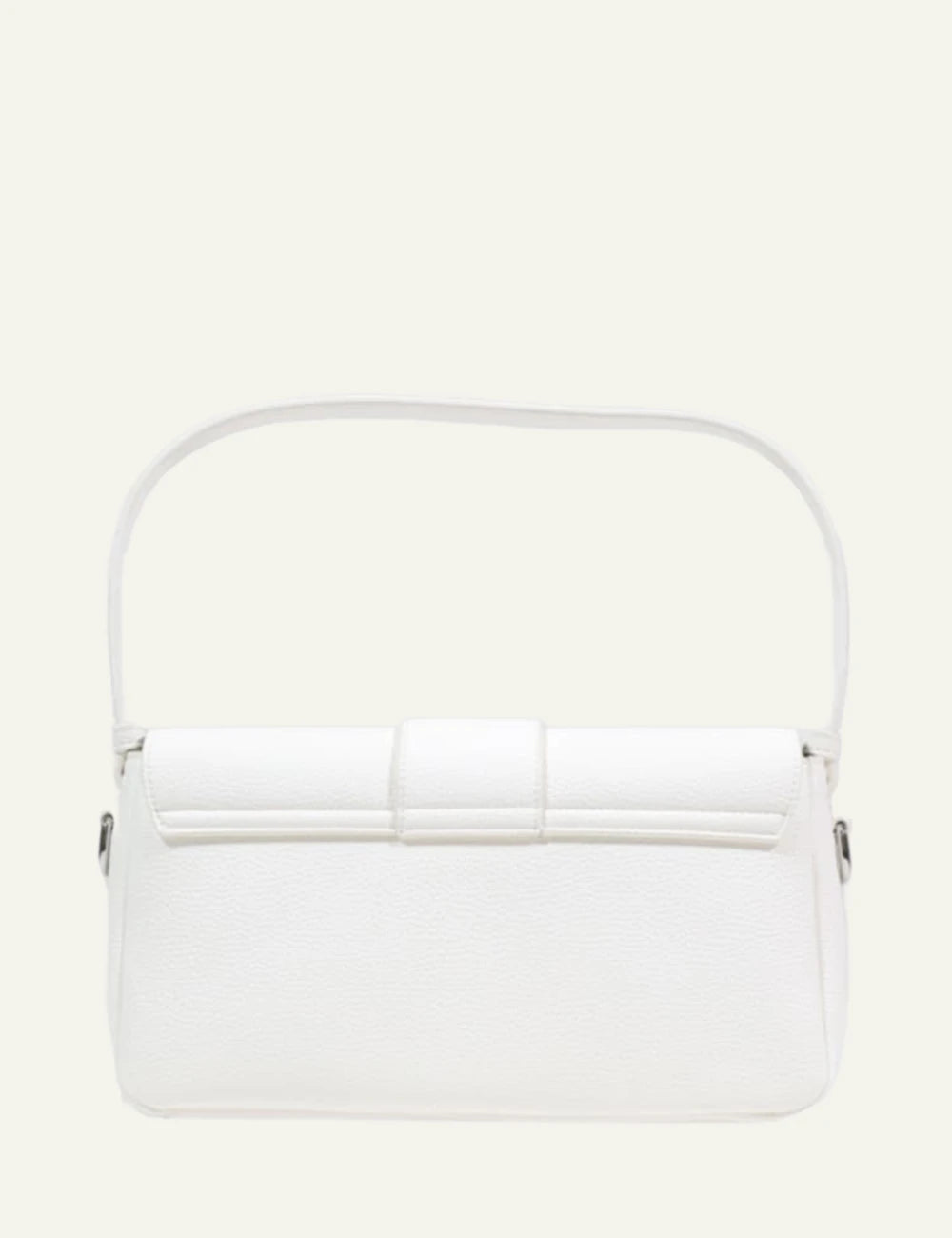 Armani Exchange shoulder bag white logo clasp back view