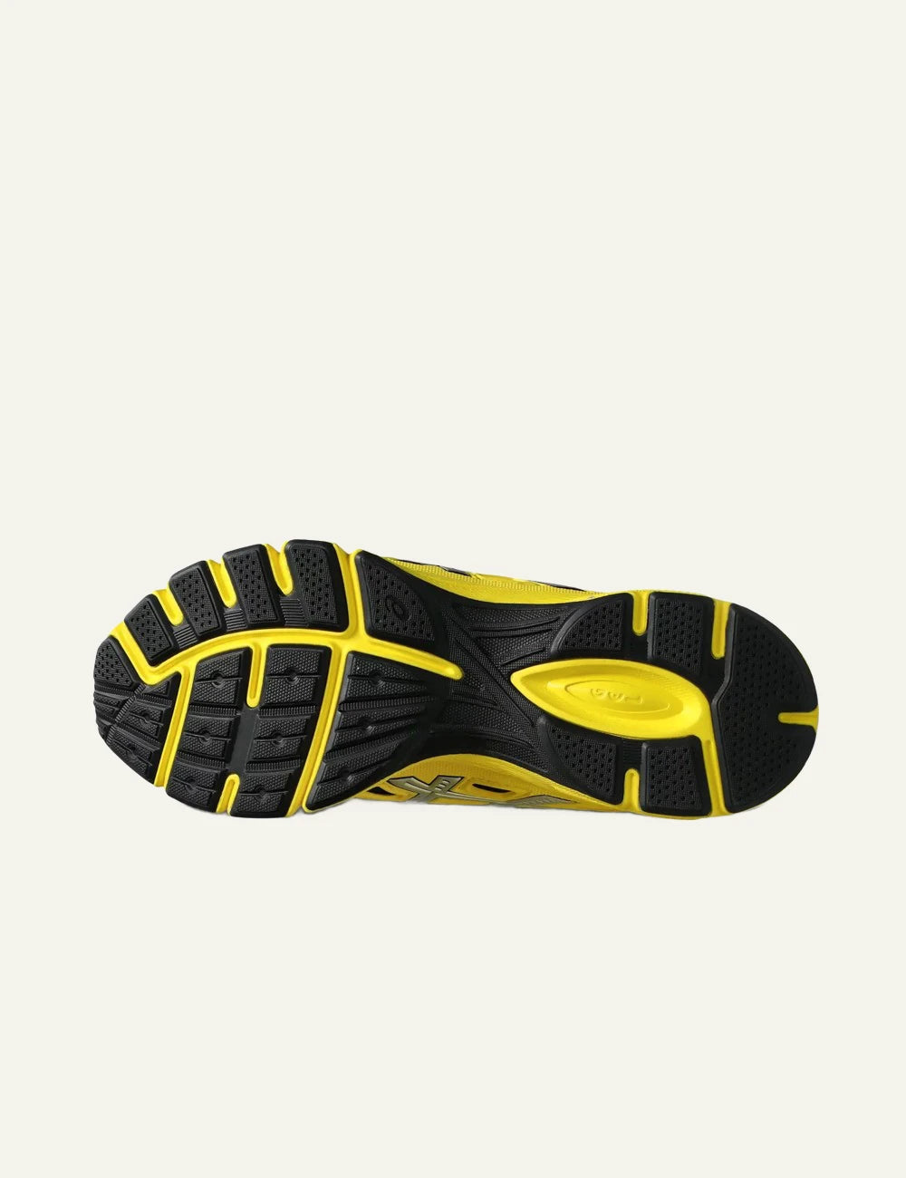 Asics Gel SD Lyte sneakers yellow black sole view