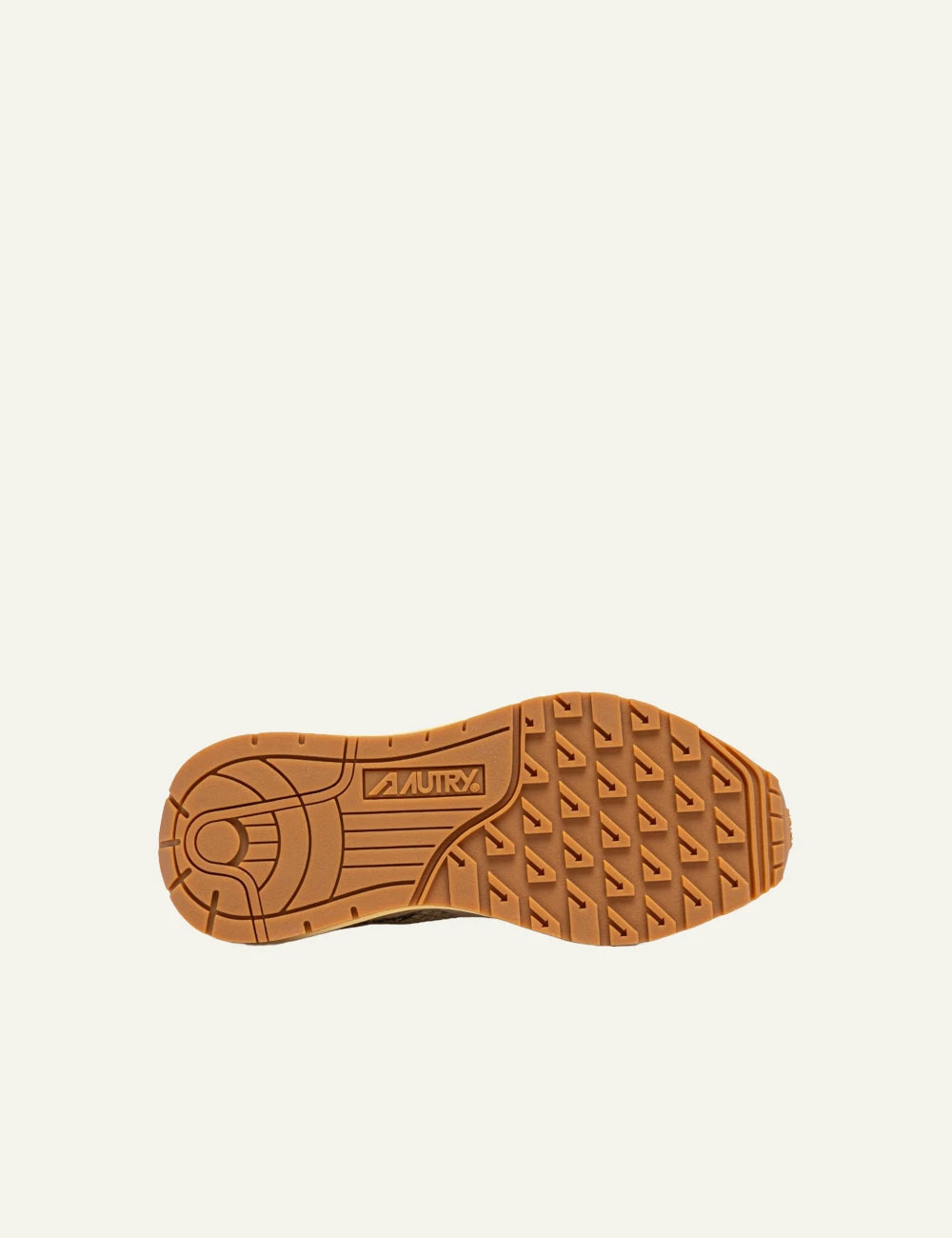 Autry Reelwind Low wom ecru rock rubber sole detail
