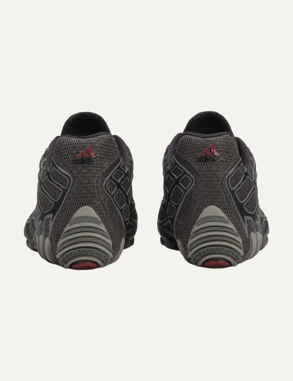 Bad Bunny x adidas F50 Ghost Sprint men black charcoal mesh sneakers back