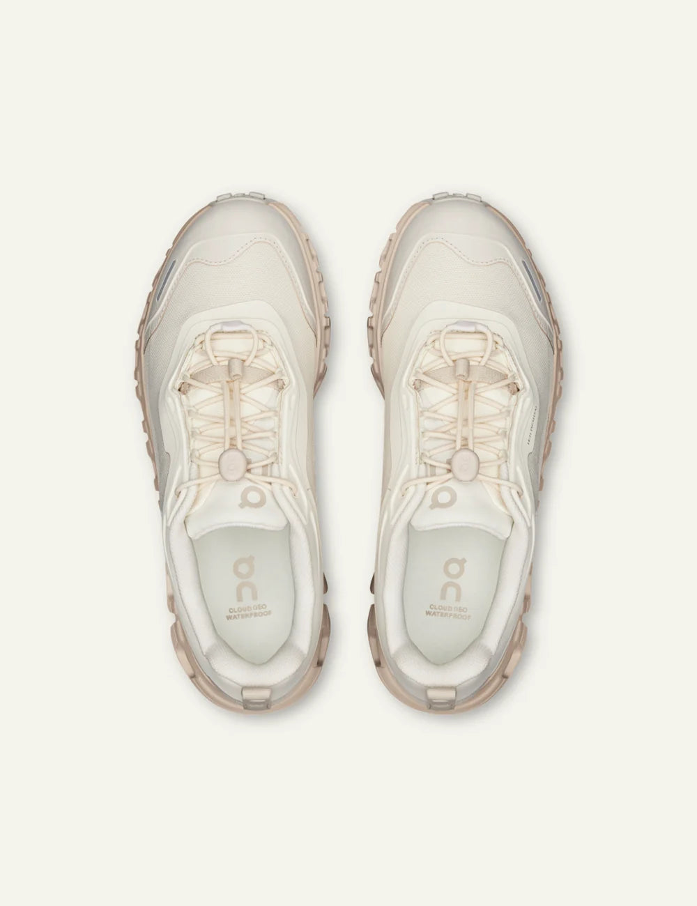 ON Cloud 6 Geo WP waterproof sneakers black top view