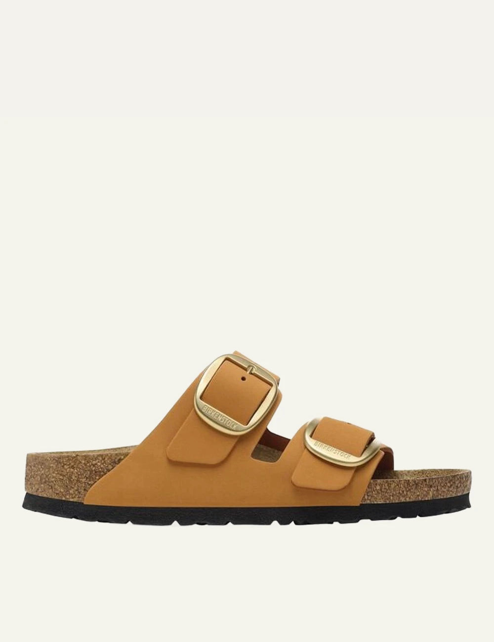 Birkenstock Arizona Big Buckle burnt orange sandal side view