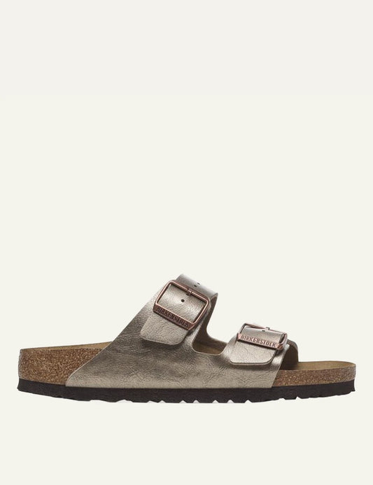 Birkenstock Arizona BF graceful taupe sandal side view