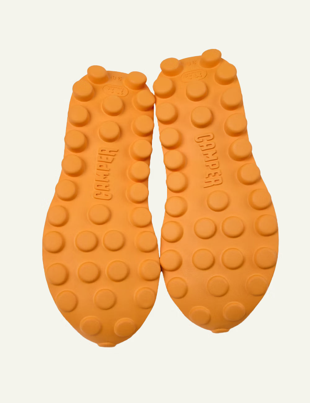 Camper Pelotissima SUNNEI sneakers bordeaux pink orange pair botton view