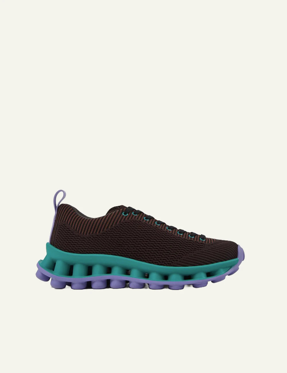 Camper Pelotissima SUNNEI sneakers brown blue purple side view