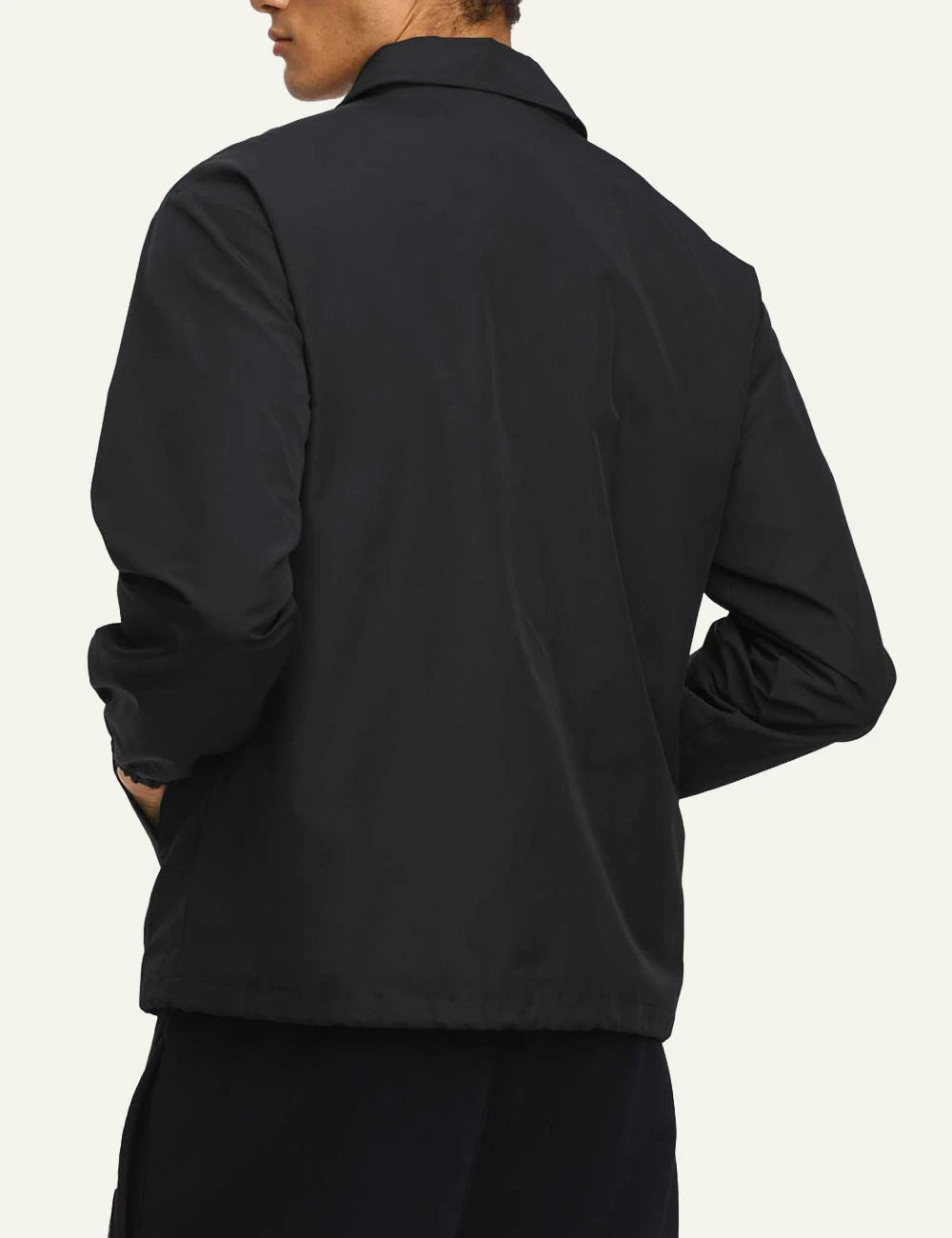 Canada Goose regency jacket black coach style back view