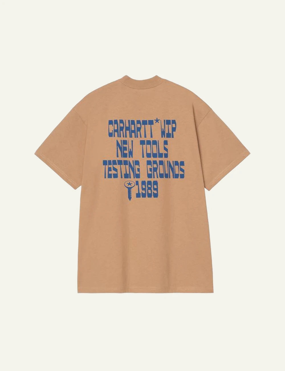 Carhartt WIP Blocks t-shirt peanut back view chest print