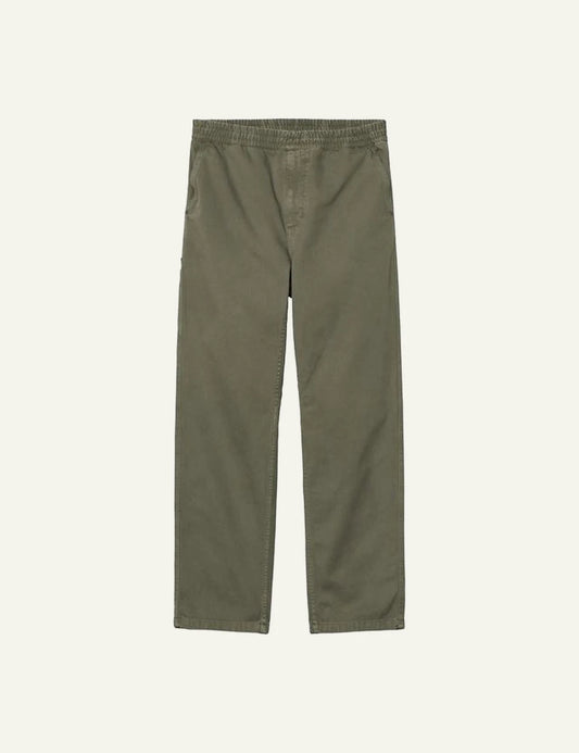 Carhartt WIP Flint pant leaf cotton pants front view