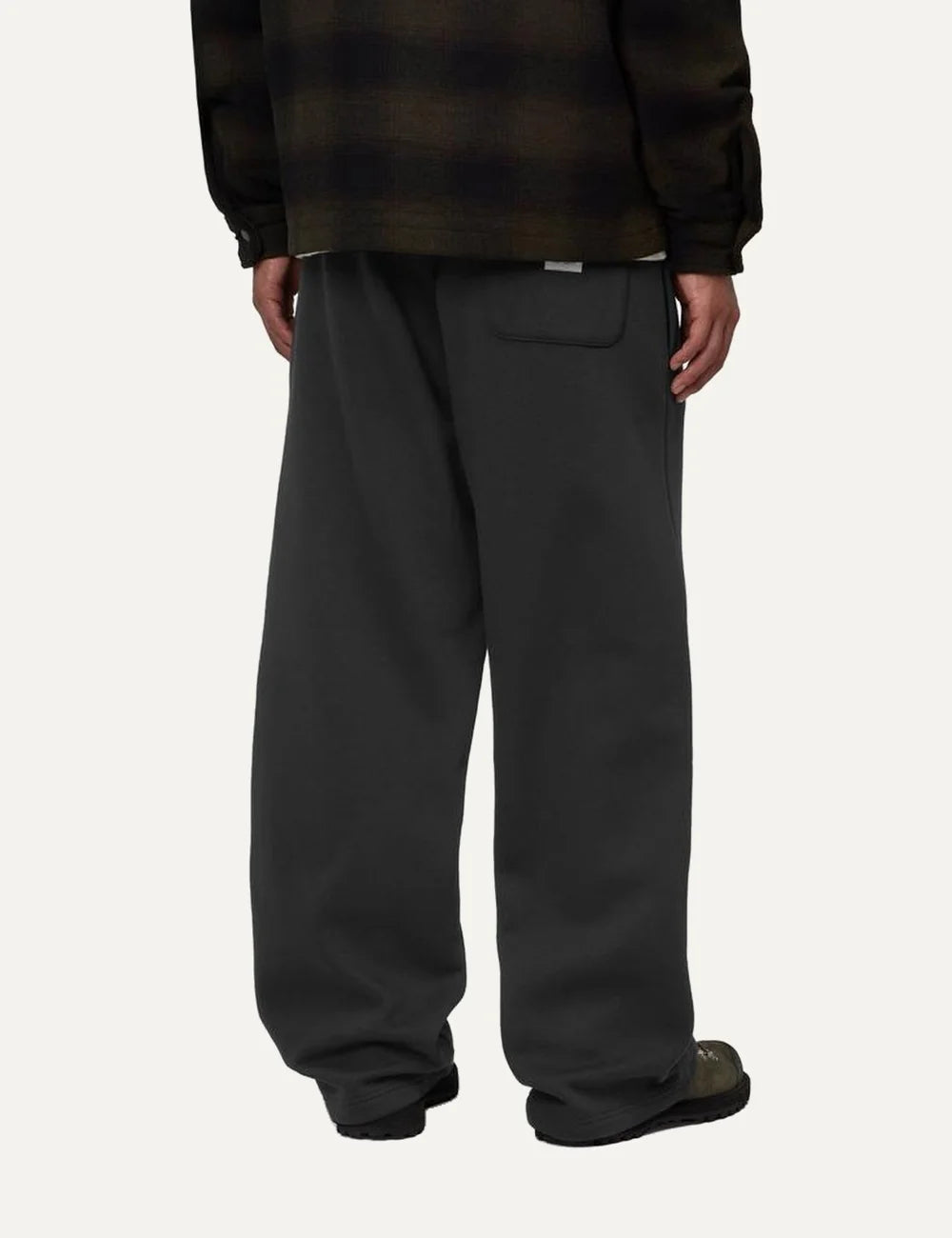 Carhartt WIP men Mack black loose-fit sweatpants with elasticated waist and embroidered C logo back