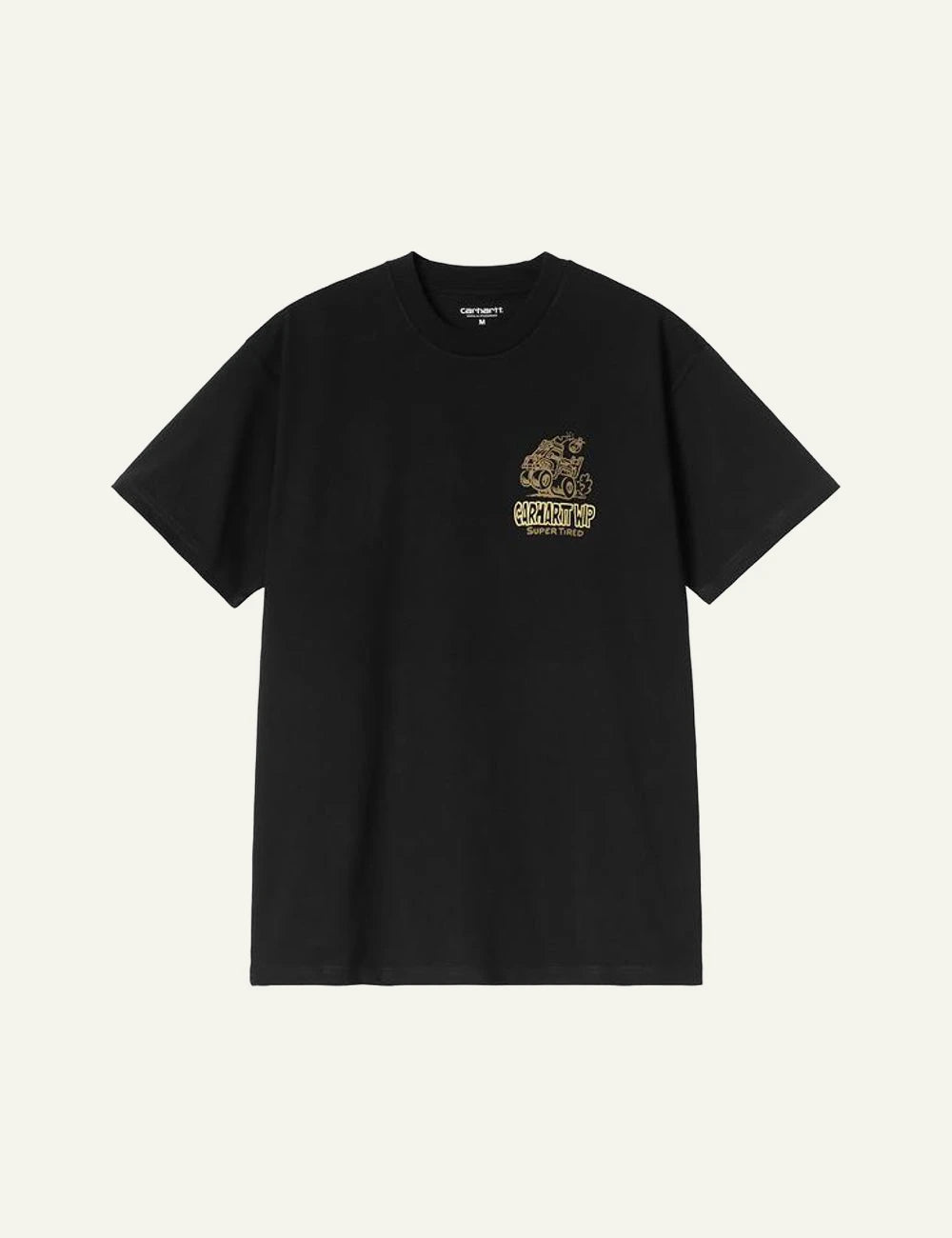 Men's Carhartt WIP Hot Rat T-shirt in black with front graphic print