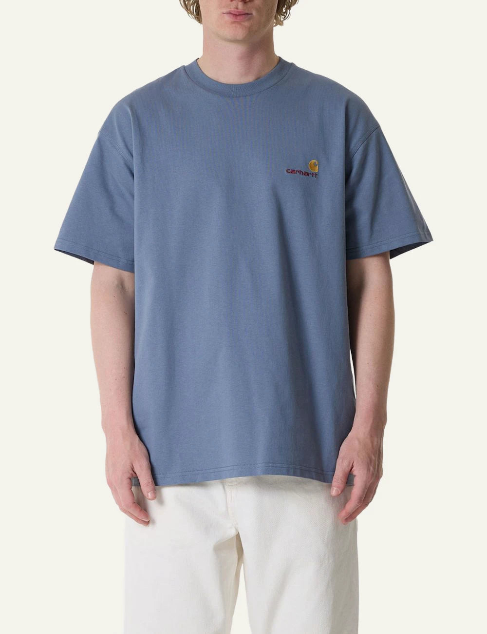 Carhartt WIP American Script t-shirt mple front view