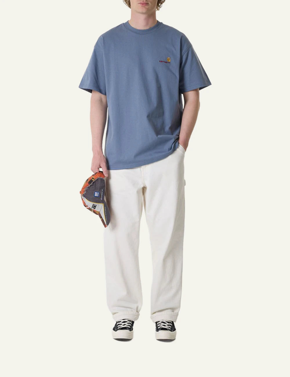 Carhartt WIP American Script t-shirt mple front full view