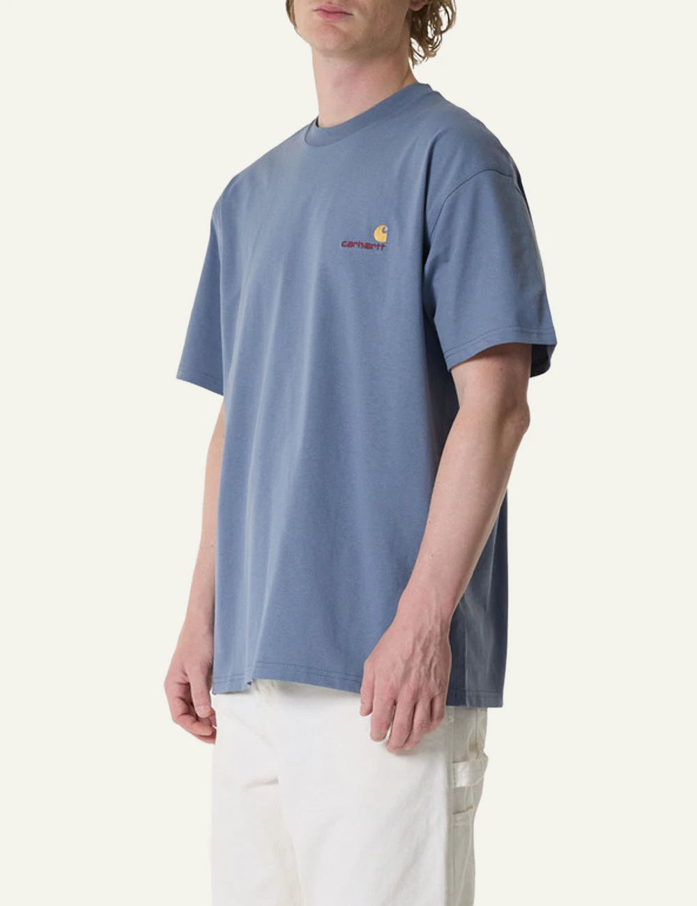 Carhartt WIP American Script t-shirt mple side view