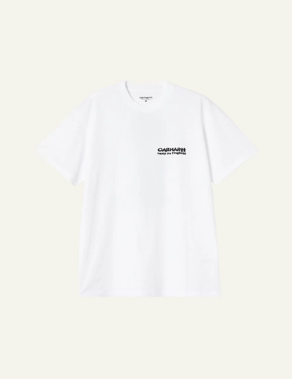 Carhartt WIP Cubist T-shirt white with logo front view