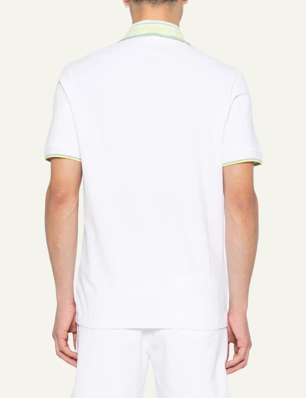 Casablanca Laurel Polo white back view