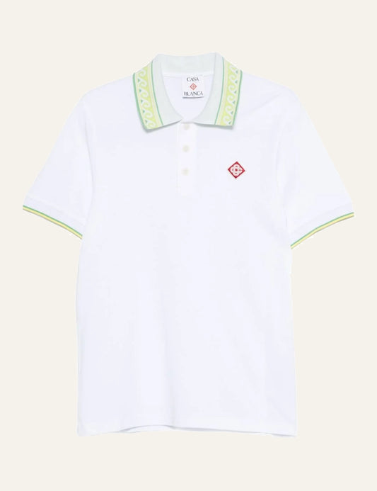 Casablanca Laurel Polo white front view