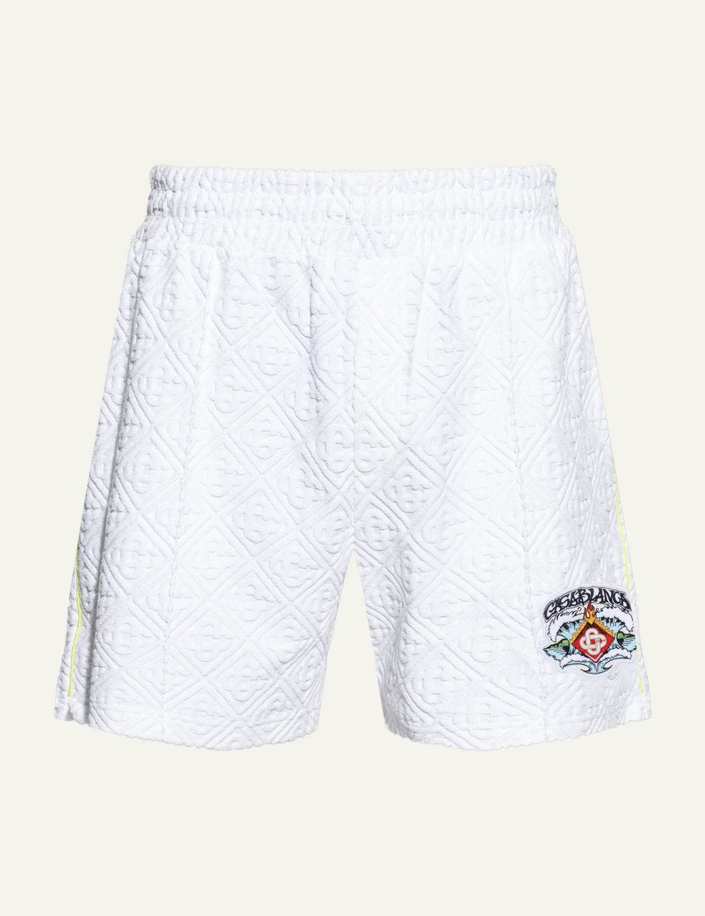 Casablanca Monogram Short white front view