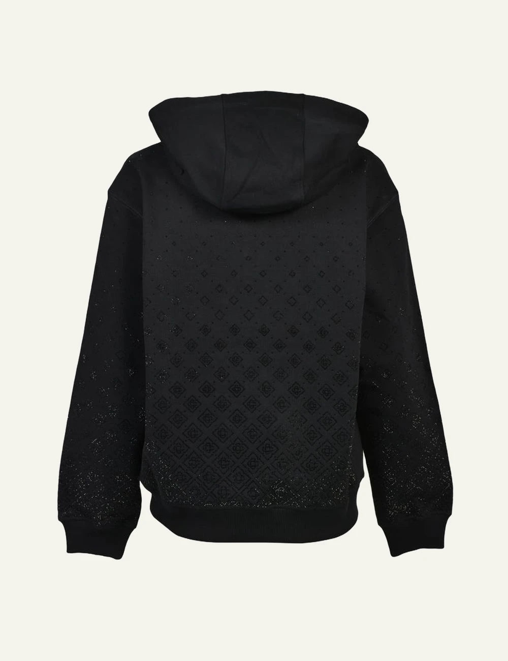 Casablanca Scuba Zip Jacket Black back view