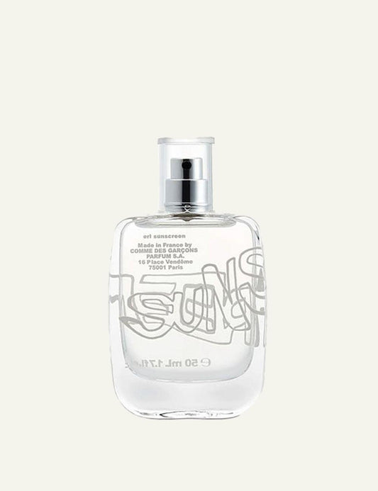 Comme des Garcons Odeur 53 eau de parfum clear bottle spray front view