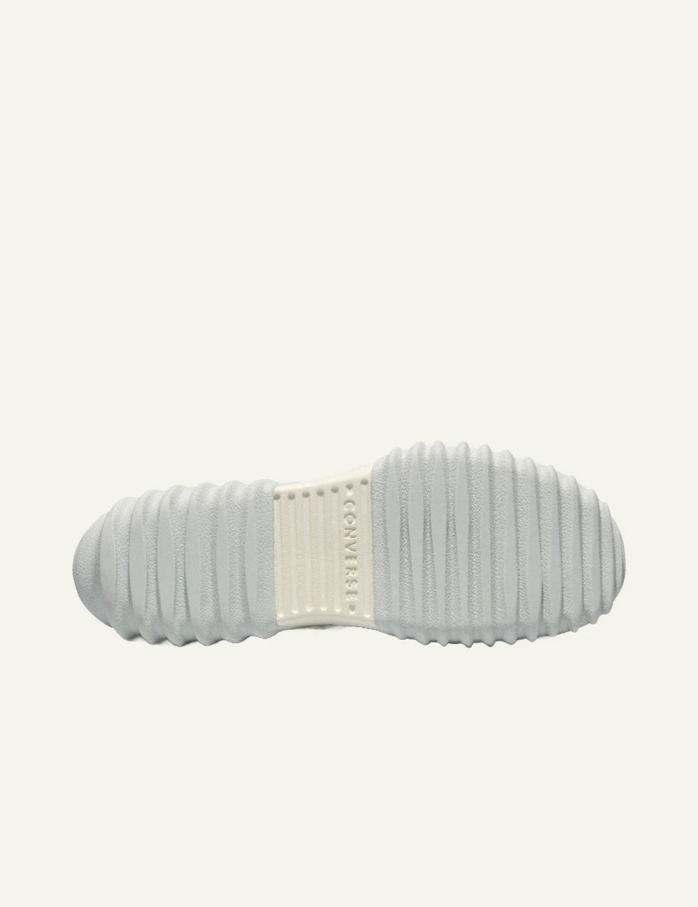 Converse Run Star Motion low silver white chunky sneaker sole view