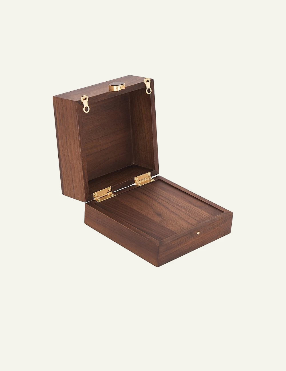 cult gaia wooden tic tac toe clutch gold chain handle top view