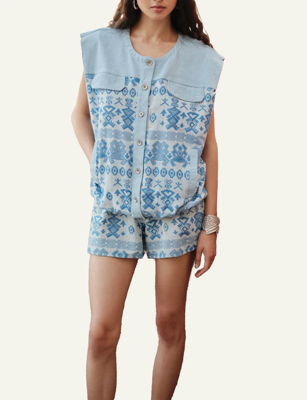 DEVOTION GLEAM JACKET BLUE
