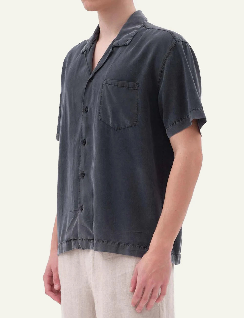 Dirty Laundry lightweight Byron pant vintage black side look