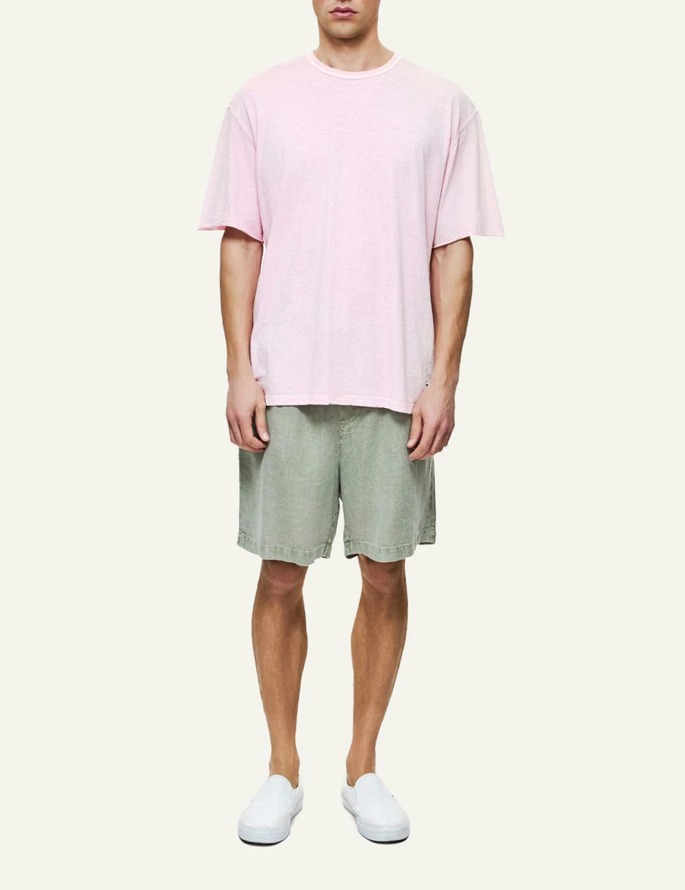 Dirty Laundry oversized t-shirt bubblegum front full look