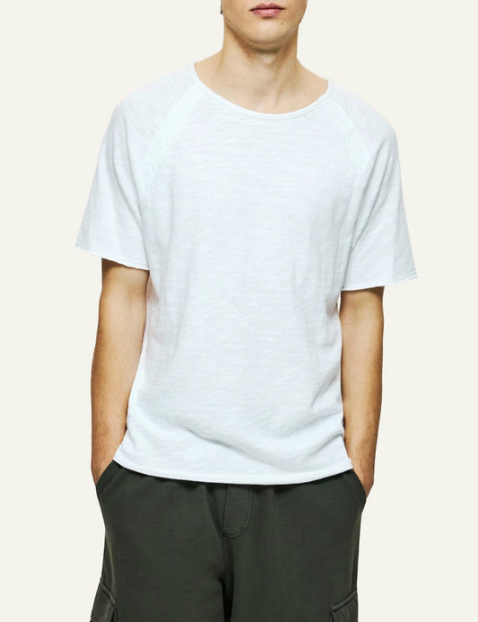 Dirty Laundry raglan t-shirt white front look