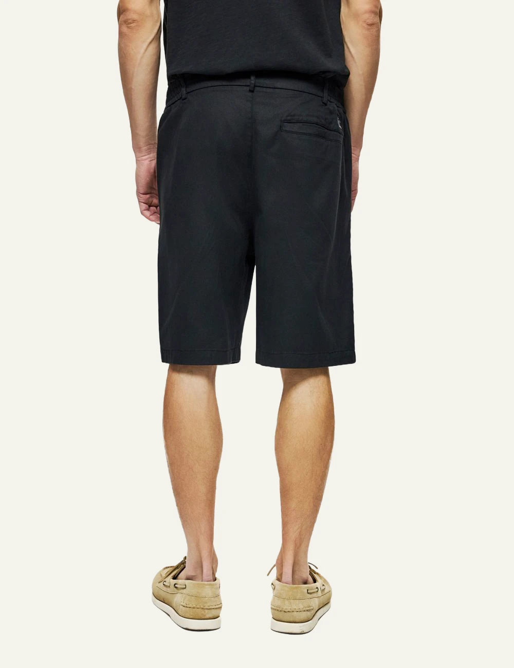 Dirty Laundry skouro mple pleated bermuda shorts with elastic waist back detail