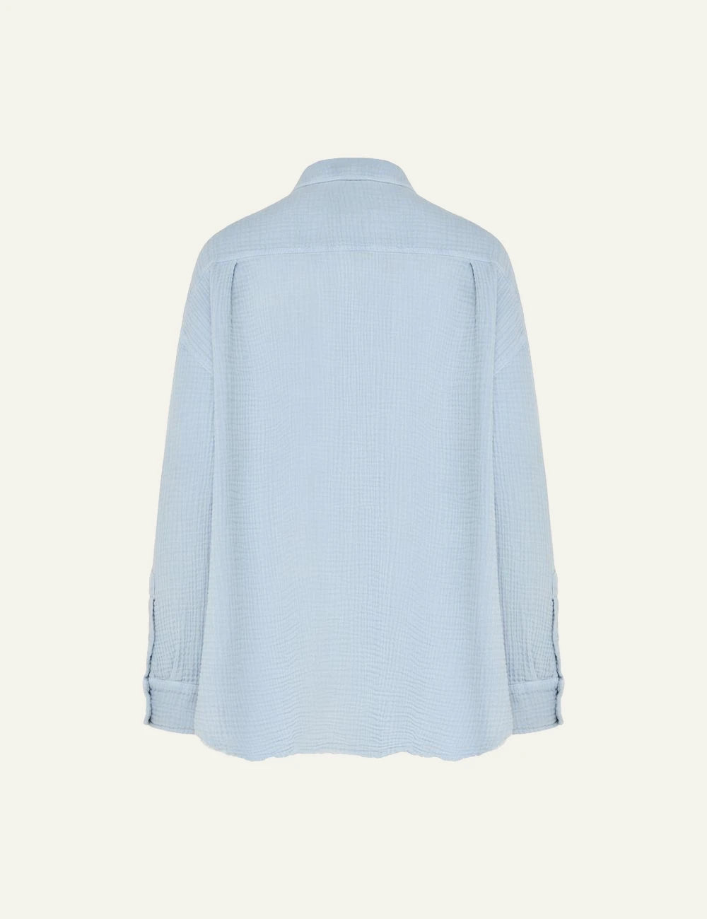 Dirty Laundry siel textured shirt with double pockets and relaxed fit back view