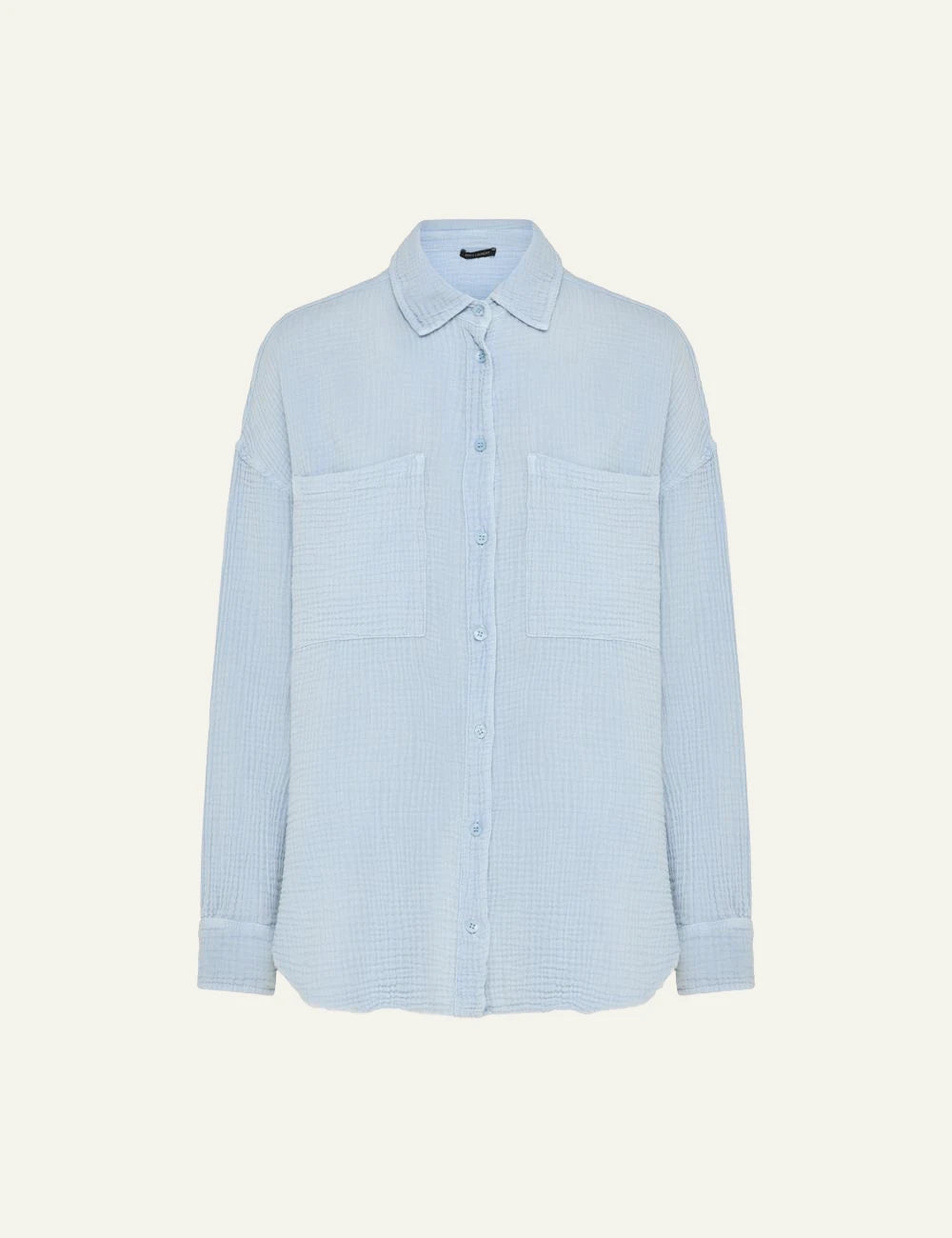 Dirty Laundry siel textured shirt with double pockets and relaxed fit front view