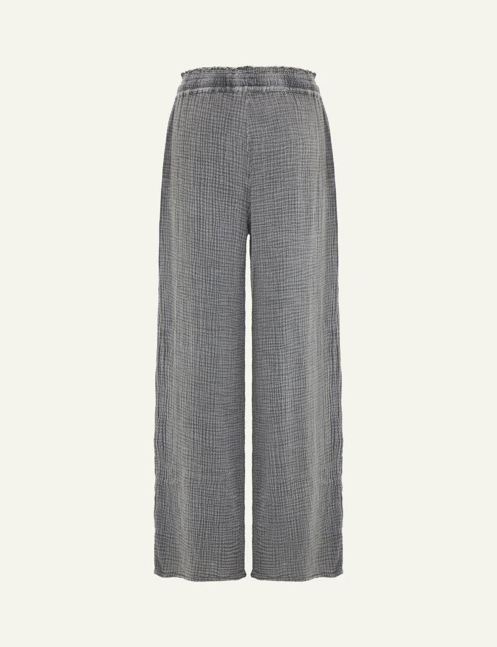 Dirty Laundry gkri wide leg pants with textured fabric back view