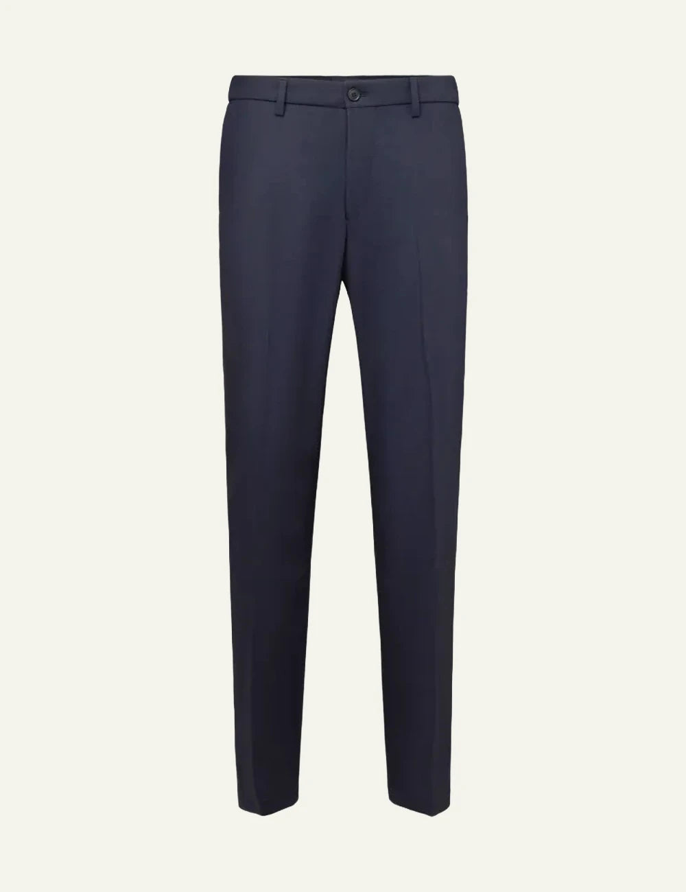 Drykorn Ajend RGLR SK pants navy tapered regular fit front flat view