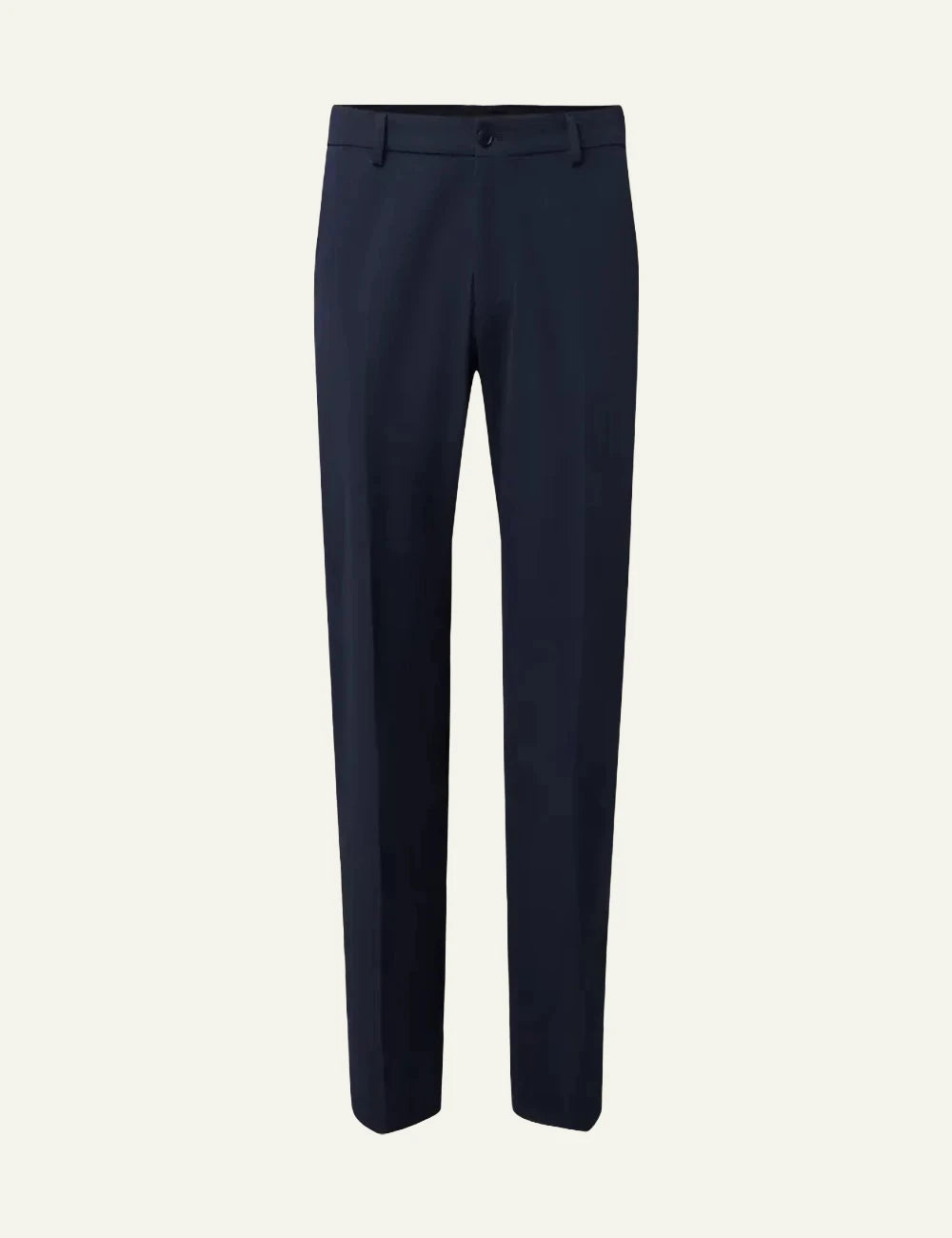 Drykorn AJEND RGLR SK tailored pants navy tapered regular fit front flat view