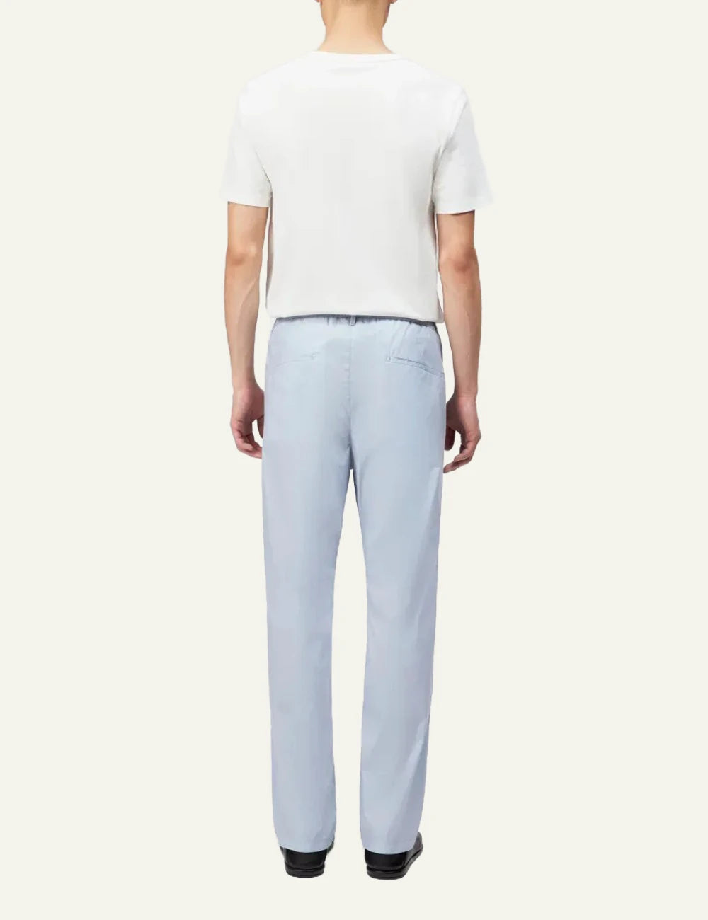 Drykorn Chasy RGLR pants grey tapered regular fit back view