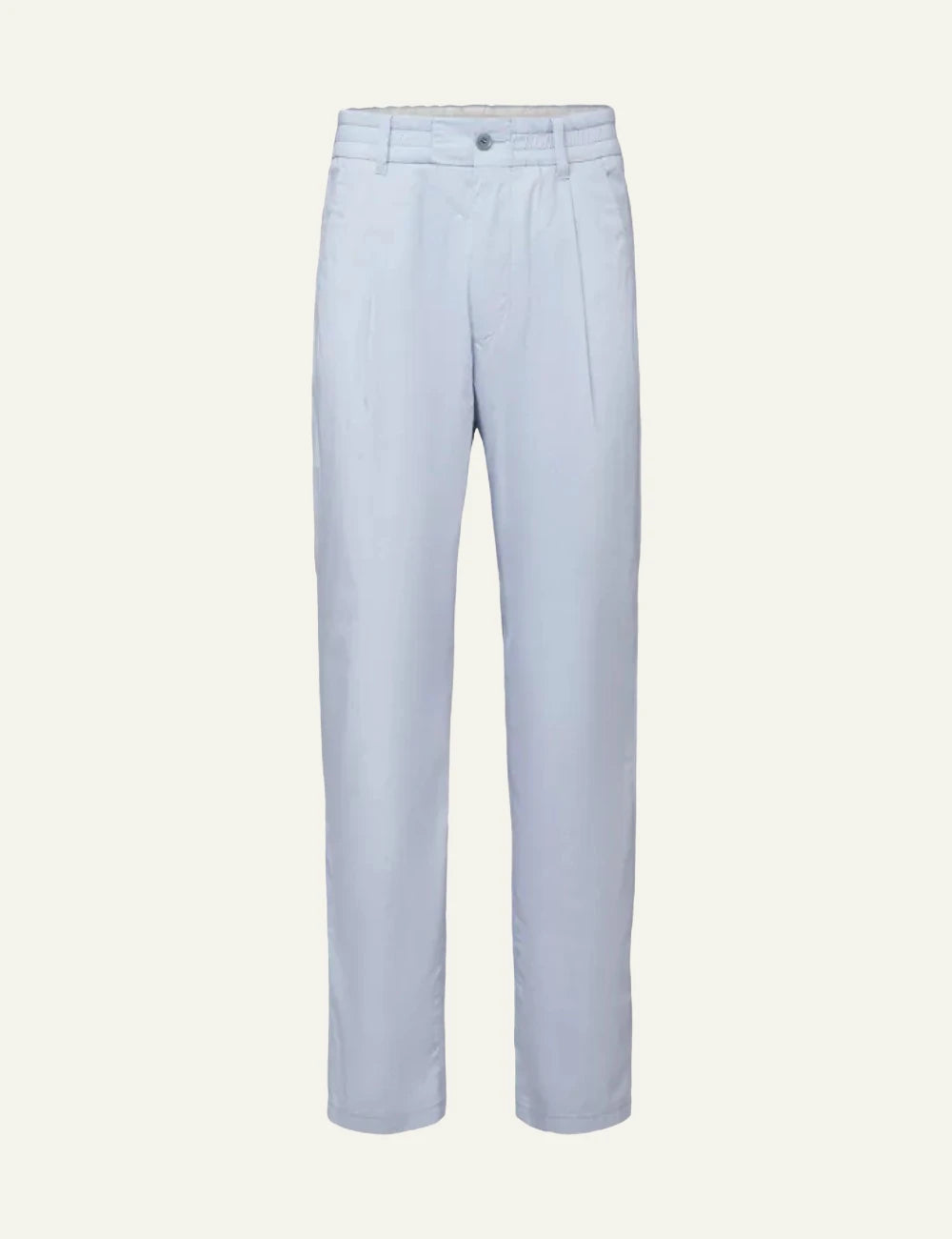 Drykorn Chasy RGLR pants grey tapered regular fit front flat view