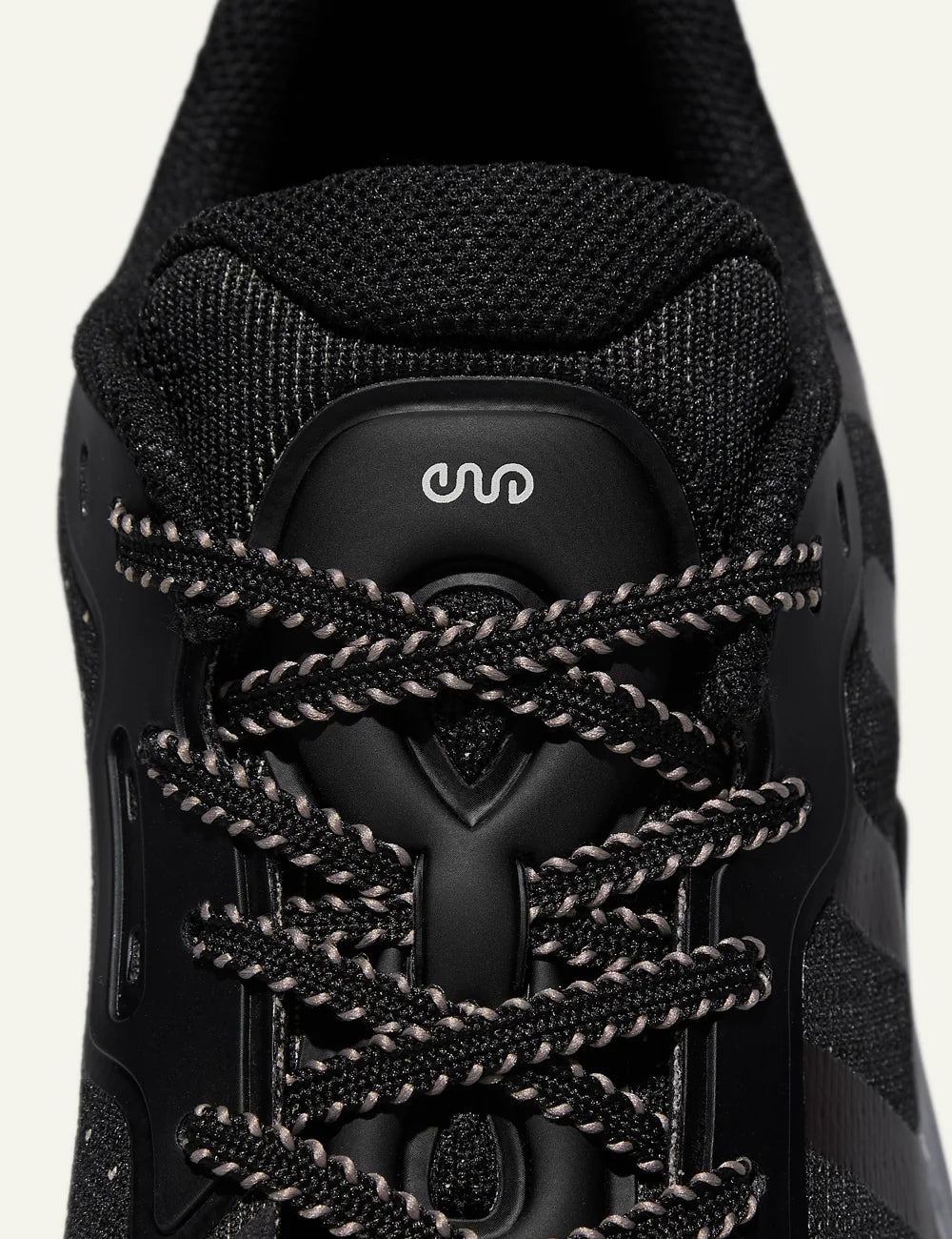 Ena Proto Train sneakers black performance sole front detail view