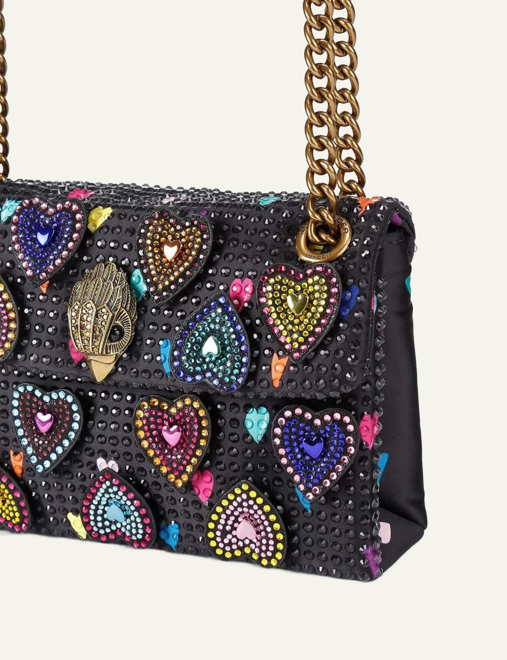 fabric mini kensington black combination fabric kurt geiger london profil