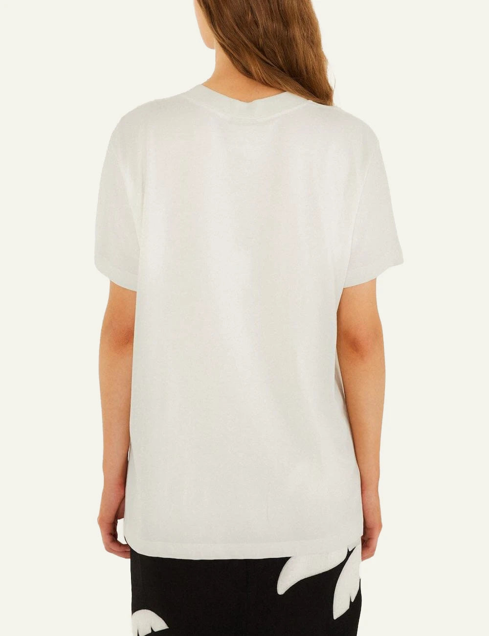 Farm Rio carioca landscape t-shirt off white back print model 