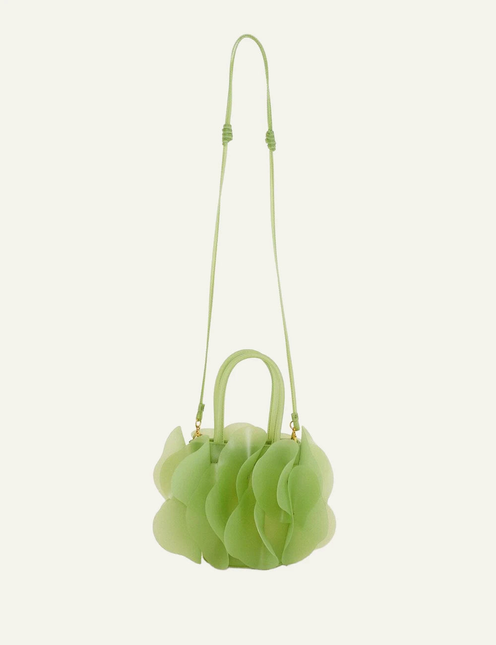 Farm Rio Jelly Flower bag nile green front detail