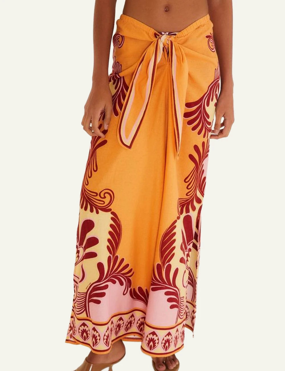 Kurt Geiger MD Kensington Fringes pastel tweed embellished front view