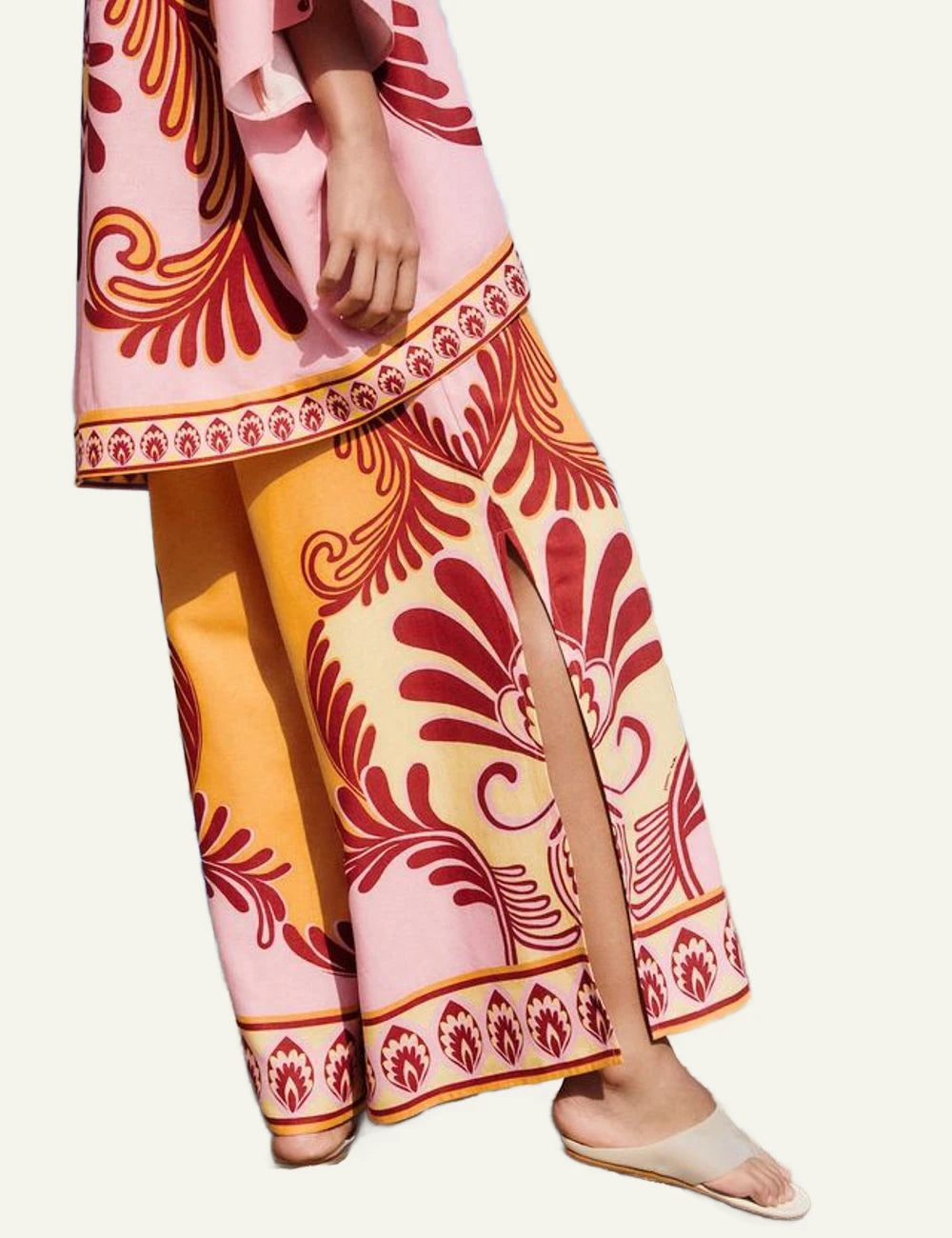 Kurt Geiger MD Kensington Fringes pastel tweed embellished side view