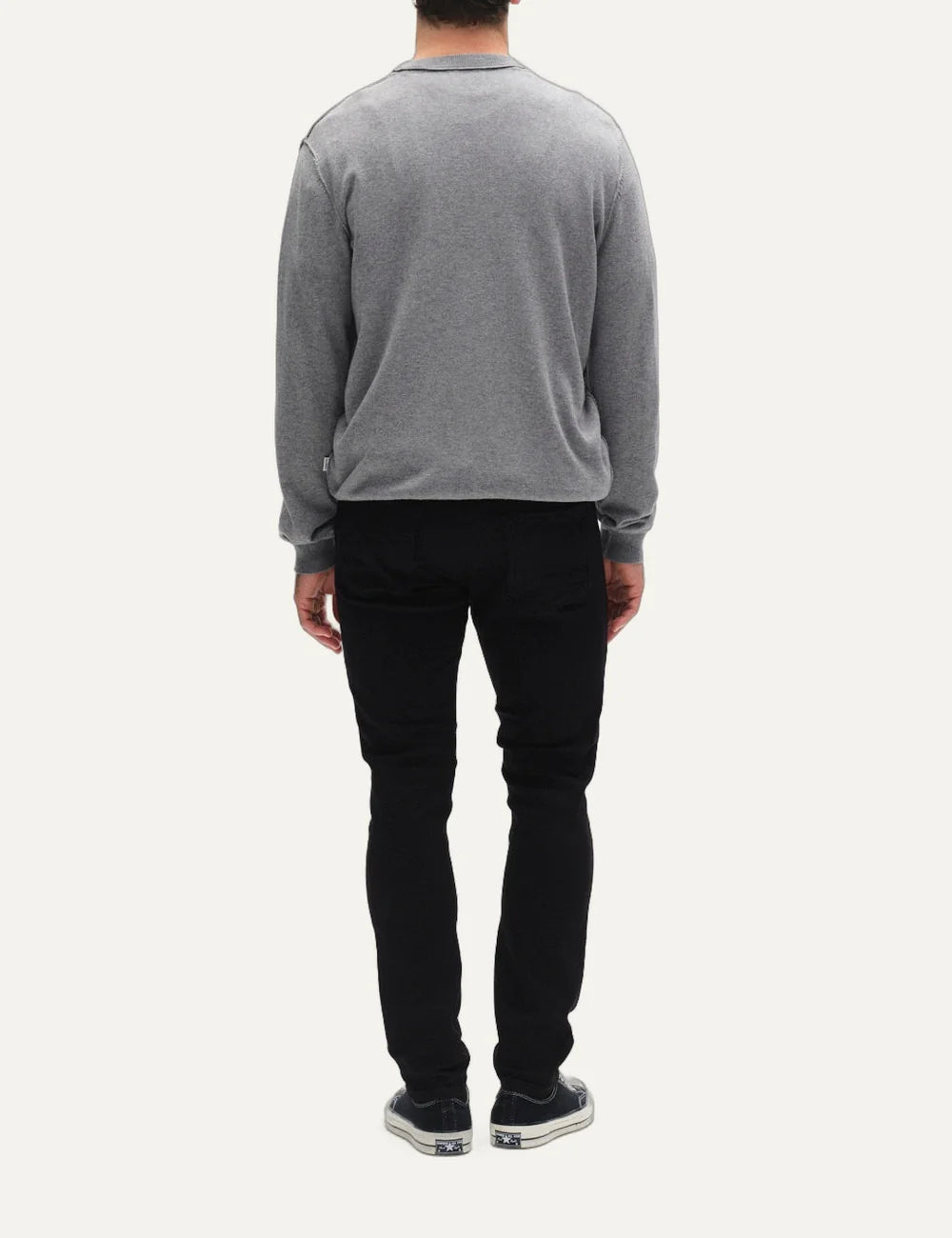 Gabba Men’s Black Slim-Fit Stretch Jeans back