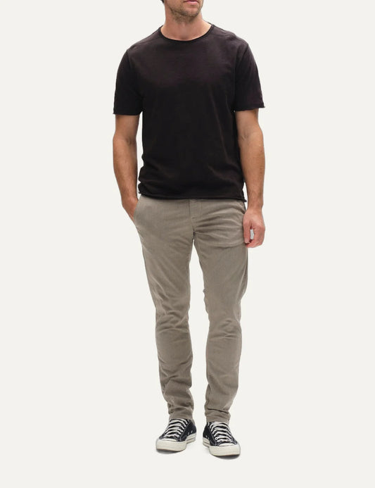 Gabba Men’s Black Textured Cotton T-Shirt