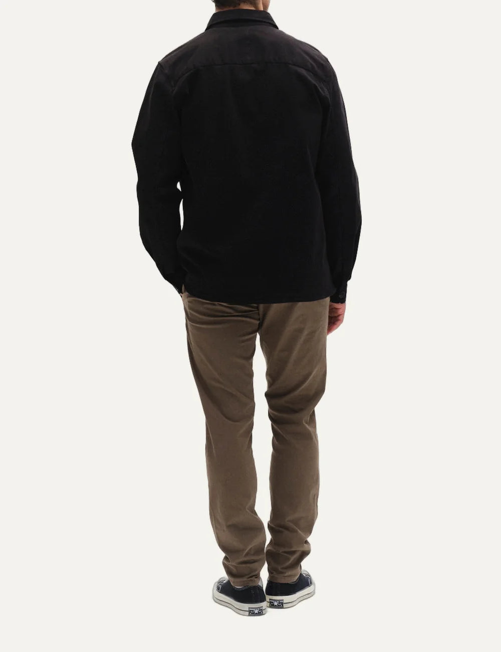 Gabba Men’s Brown Khaki Slim-Fit Chino Pants back