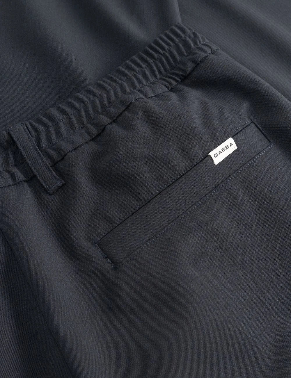 Gabba Napoli 19 Phin GRS Pant Blue Black Straight Fit back logo View
