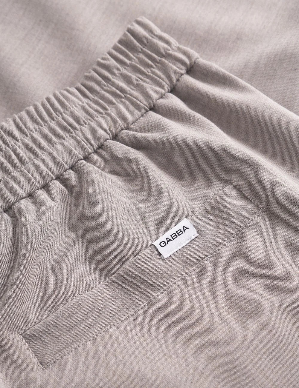 gabba napoli 19 phin grs sand straight fit back logo