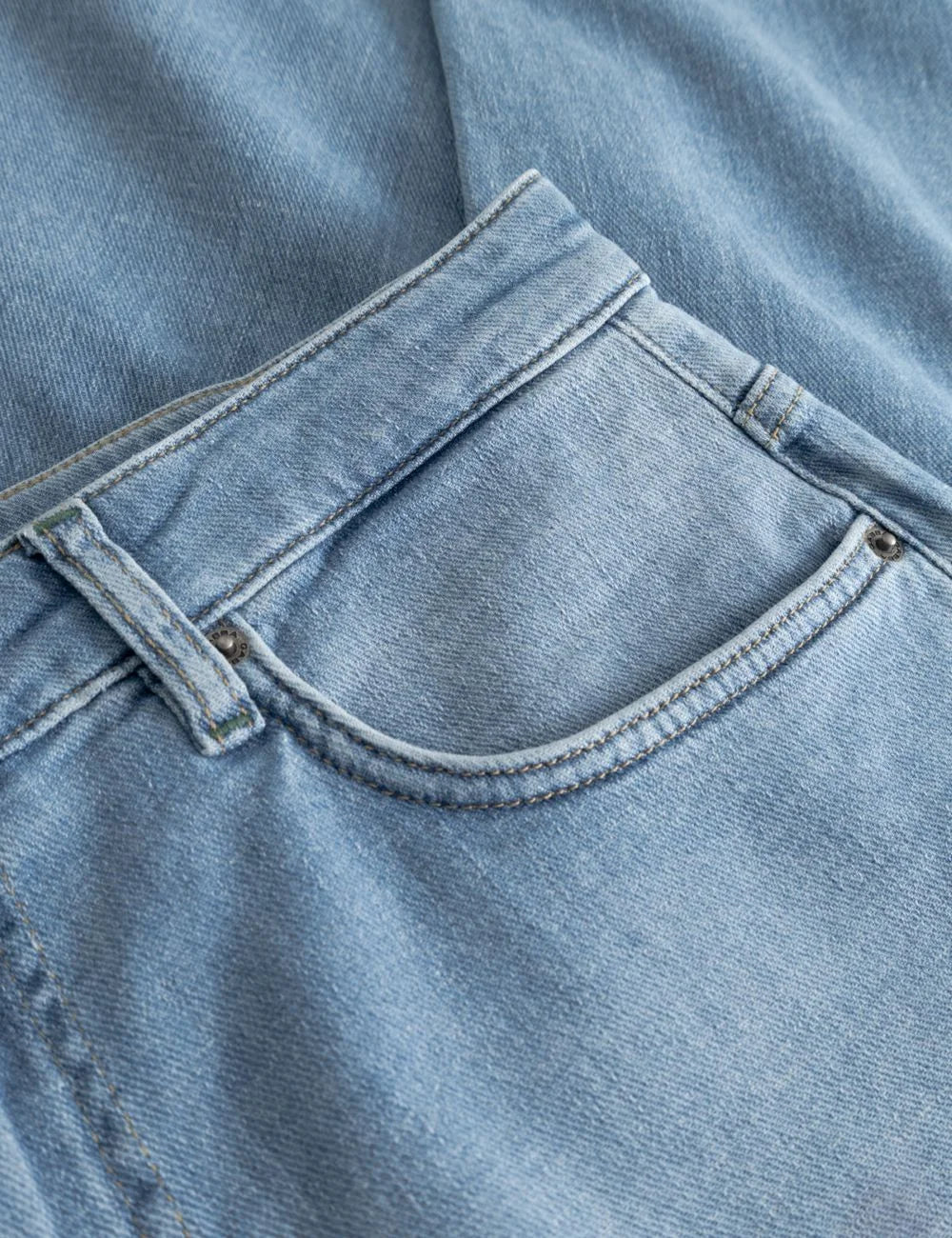 Gabba light blue jeans regular fit stretch denim pocket view